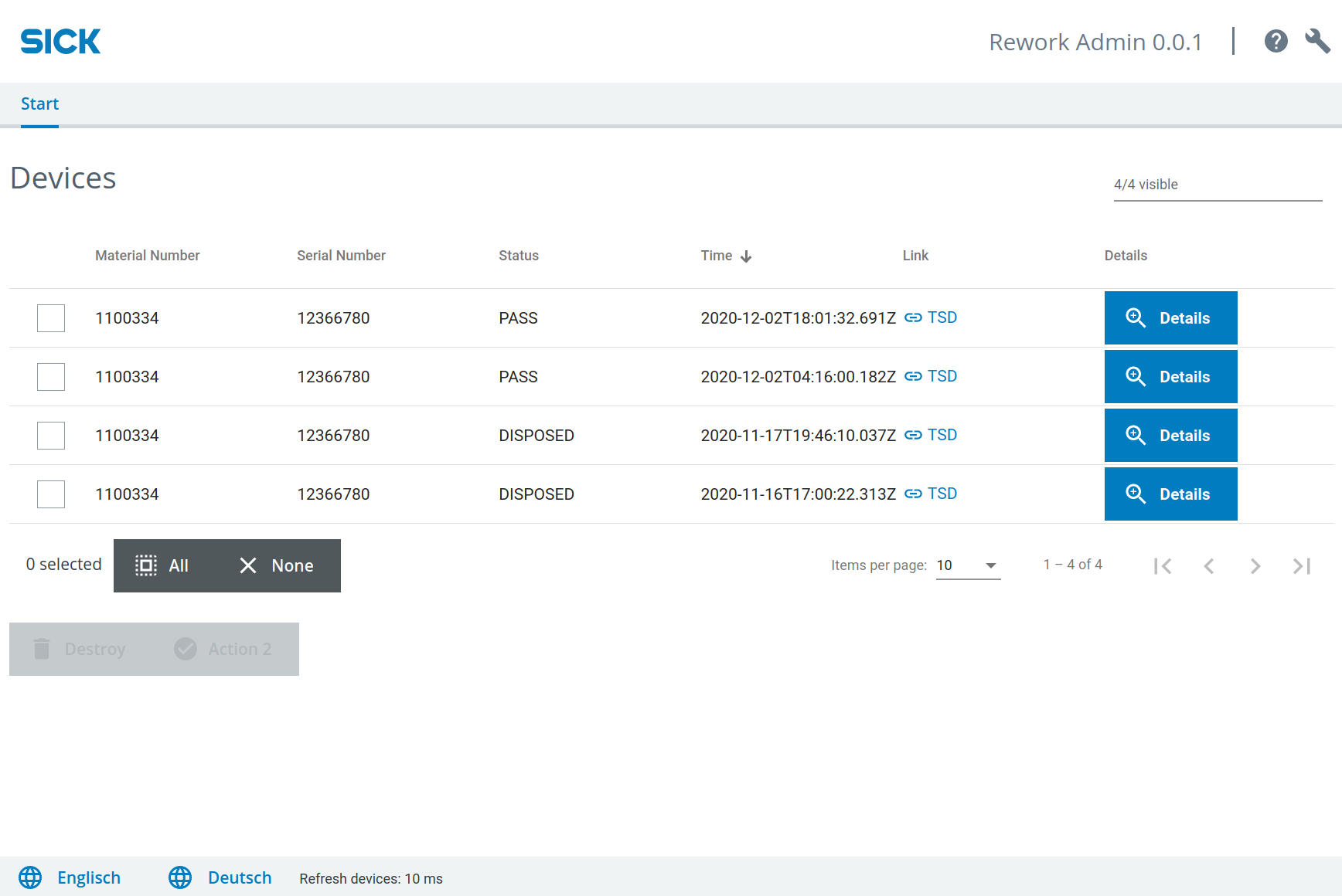 Rework Admin Anwendung 1